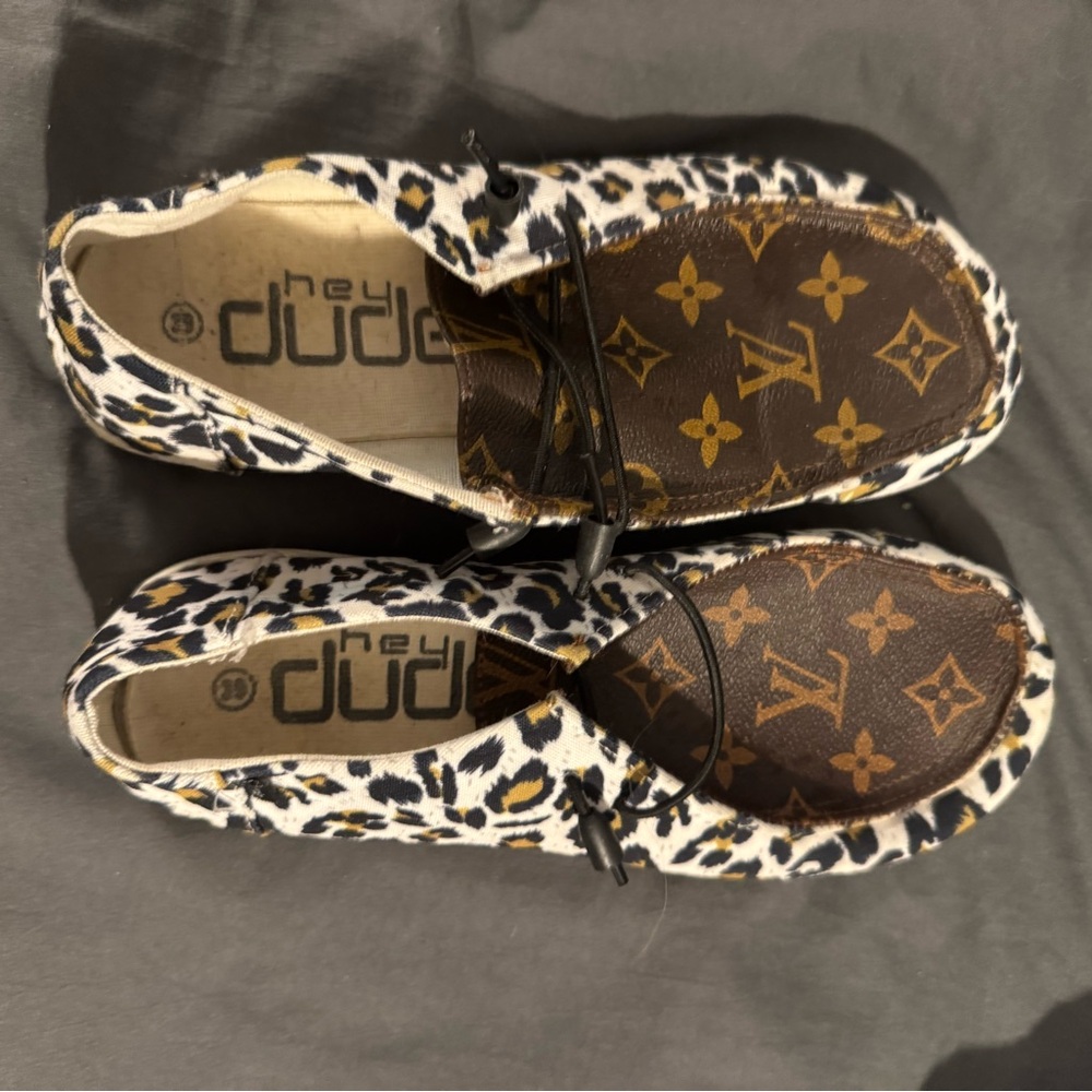 Hey Dude Women's Leopard Print Shoes